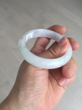 Load image into Gallery viewer, 51.5mm certified 100% natural type A icy watery light green/purple jadeite jade bangle BQ1-8154