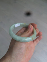 Load image into Gallery viewer, 54.4mm Certified 100% natural Type A light green/yellow jadeite jade bangle m98-6150