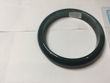Load image into Gallery viewer, 60.6mm Certified Type A 100% Natural dark green/blue/gray/black Guatemala Jadeite bangle PJ135-1486
