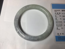 Load image into Gallery viewer, 61.5mm Certified Type A 100% Natural white/light purple/green Jadeite Jade bangle BF120-1933