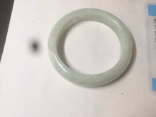 Load image into Gallery viewer, 55.5mm Certified 100% Natural type A light green Jadeite Jade bangle AX84-2843