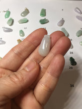 Load image into Gallery viewer, 100% Natural type A sunny green white purple yellow Jadeite Jade blessed melon pendant group PA209