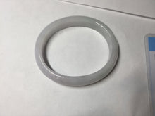 Load image into Gallery viewer, 52mm certified Type A 100% Natural green/purple/white oval Jadeite Jade bangle BM58-0261