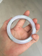 Load image into Gallery viewer, 58mm certified 100% natural type A light green/purple/yellow(FU LU SHOU) jadeite jade bangle BN84-8722