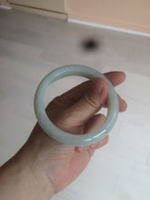 Load image into Gallery viewer, 55.5mm Certified 100% Natural type A light green Jadeite Jade bangle AX84-2843