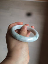 Load image into Gallery viewer, 59mm Certified Type A 100% Natural green/yellow/purple 59.1mm Certified Type A 100% Natural green/yellow/white Jadeite Jade bangle AY56-0463Fu Lu Shou) Jadeite Jade bangle AK52-1213