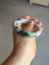 Load image into Gallery viewer, 59.5mm certified Type A 100% Natural light purple light brown dark green sunny green Jadeite Jade bangle AA48-3312