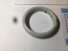 Load image into Gallery viewer, 58.1mm 100% natural type A certified light green/purple jadeite jade bangle Y139-0723