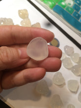 Load image into Gallery viewer, 100% natural icy clear warm light yellow/white agate happy Buddha pendant XY76 (add on item)