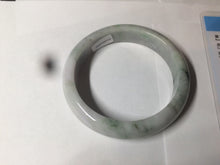 Load image into Gallery viewer, 58.5mm 100% natural type A certified light green/purple jadeite jade bangle Y140-0720