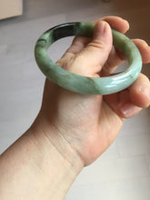 Load image into Gallery viewer, Sold. Please don't order. Thanks. 61mm Certified 100% natural Type A dark green/sunny green/black/red/brown jadeite bangle PD82-9786