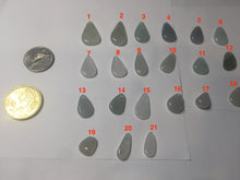 Load image into Gallery viewer, 100% Natural super icy watery sunflower seeds jadeite Jade beads pendant/earring suplies PC120 (Add on item. No sale individually)