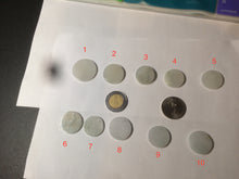 Load image into Gallery viewer, 100% Natural icy watery white/light green jadeite Jade round disc Pendant/worry stone BF99