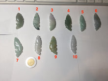 Load image into Gallery viewer, 100% Natural green/dark green/yellow/purple jadeite jade 3D fish Pendant group BF154