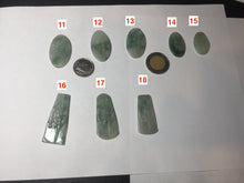 Load image into Gallery viewer, 100% Natural type A light green safe and sound pendant with the carved hieroglyph of "Buddha" jadeite Jade pendant group B99