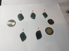 Load image into Gallery viewer, 100% natural type A Guatemala jadeite jade icy watery yellow green black Willow leaf pendant group BP63