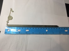 Load image into Gallery viewer, 20cm 100% Natural icy white gray black(灰冰) Xiu Jade (Serpentine) Hairpin AW66