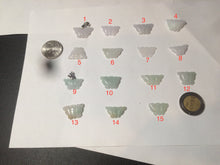 Load image into Gallery viewer, 100% Natural type A icy watery light green purple white 3D Jadeite Jade butterfly pendant BG47