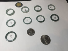 Load image into Gallery viewer, 17.7mm 7 1/2 100% natural type A icy watery green/blue icy watery Guatemala jadeite jade band ring group BP77