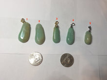 Load image into Gallery viewer, 100% natural type A sunny green yellow blessed melon 福瓜) Jadeite Jade pendant group PB52