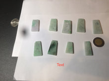 Load image into Gallery viewer, 100% Natural type A icy watery light green/sunny green Jadeite Jade safe and sound pendant BF97