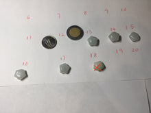 Load image into Gallery viewer, 12-13mm 100% Natural type A icy light green white purple 3D Jadeite Jade star pendant group BP3