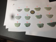 Load image into Gallery viewer, 100% Natural light green 3D Jadeite Jade butterfly pendant KS99