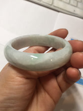 Load image into Gallery viewer, 51mm certified Type A 100% Natura light sunny green white purple Jadeite jade bangle PH160-4669