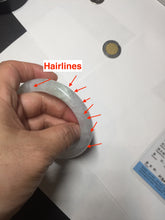 Load image into Gallery viewer, 59mm Certified Type A 100% Natural icy watery green purple Jadeite Jade bangle BQ48-6803