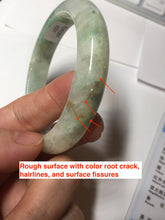 Load image into Gallery viewer, 55.5mm Certified 100% natural Type A fresh green yellow orange jadeite jade bangle BN1-6331