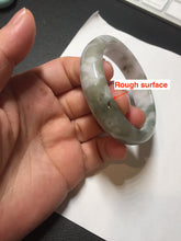 Load image into Gallery viewer, 50mm certified 100% natural Type A light watermelon rind green/yellow/purple jadeite jade bangle BN33-4499