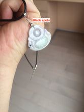 Load image into Gallery viewer, Certified 100% Natural type A sunny green happy Buddha jadeite Jade pendant PB67-5102