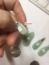 Load image into Gallery viewer, 100% natural type A sunny green yellow blessed melon 福瓜) Jadeite Jade pendant group PB52