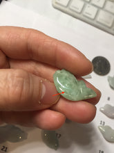 Load image into Gallery viewer, 100% Natural type A clear/green/ purple/white jadeite jade 3D fish Pendant PH111 Add on item