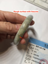 Load image into Gallery viewer, 58.4mm certified 100% natural Type A light green white purple brown jadeite bangle PD162-6320