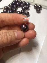 Load image into Gallery viewer, 10–10.5mm Genuine Cultured Freshwater Black Peacock Purple Pearl Pendant, High-Luster AW59 Add-On Item, Not Sold Individually