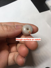 Load image into Gallery viewer, 12mm type A 100% Natural white/light green/purple/yellow/pink/orange Jadeite Jade LuluTong (Every road is smooth) bead pendant group AX156