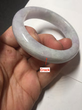 Load image into Gallery viewer, 55.4mm Certified type A 100% Natural sunny green/purple/orange(Fu LU SHOU) Jadeite bangle BN44-5132