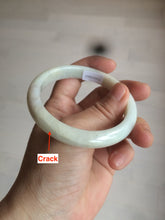 Load image into Gallery viewer, 56mm Certified type A 100% Natural green/yellow Jadeite bangle D122-8933