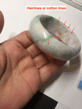 Load image into Gallery viewer, 54mm Certified type A 100% Natural sunny green/purple/yellow(Fu LU SHOU) Jadeite bangle BN61-1736