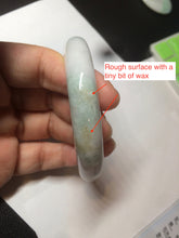 Load image into Gallery viewer, 57mm Certified Type A 100% Natural yellow/purple/green(FU LU SHOU) Jadeite Jade bangle AC86-0748