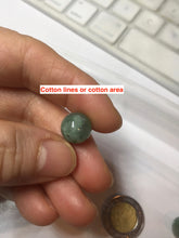 Load image into Gallery viewer, 10-10.5mm Type A 100% Natural light green dark green/gray(油青) Jadeite Jade bead pendant group PC194 Add on item