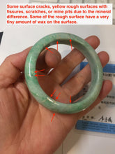 Load image into Gallery viewer, 56.5mm Certified Type A 100% Natural sunny green yellow Jadeite bangle J149-8123