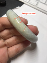 Load image into Gallery viewer, 52.8mm Certificated sunny green/white jadeite jade bangle BN42