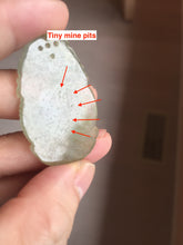 Load image into Gallery viewer, Type A 100% Natural Icy Watery Light Green gray (淡油冰)Jadeite Jade Greatest of All Time Goat Pendant PC229