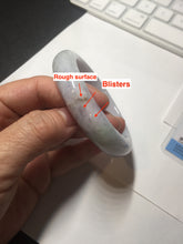 Load image into Gallery viewer, 55.4mm Certified type A 100% Natural sunny green/purple/orange(Fu LU SHOU) Jadeite bangle BN44-5132