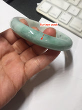 Load image into Gallery viewer, 60mm Certified Type A 100% Natural green white yellow Jadeite bangle PA264-3839