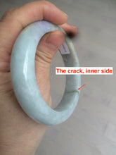 Load image into Gallery viewer, 54.8mm certified type A 100% Natural green/yellow/purple(FU LU SHOU) jadeite jade bangle M82-2114