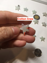 Load image into Gallery viewer, Type A 100% Natural light green/white jadeite Jade star Pendant necklace group F135 Add on item