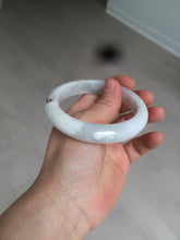 Load image into Gallery viewer, 56.8mm certified 100% natural type A light green/white/red jadeite jade bangle AR81-4080